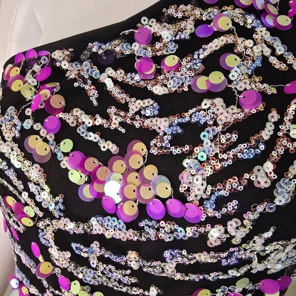 Lulu's Sequin Mini Dress - Picture 3 of 3